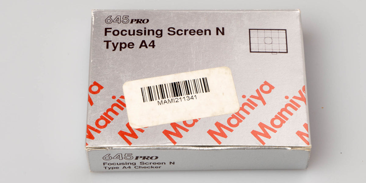 mamiya 645 pro focusing screen types