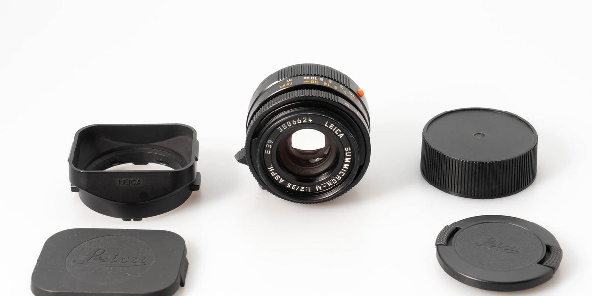 For Sale Leica 35mm f/2.0 Summicron M ASPH coded with shade (used)