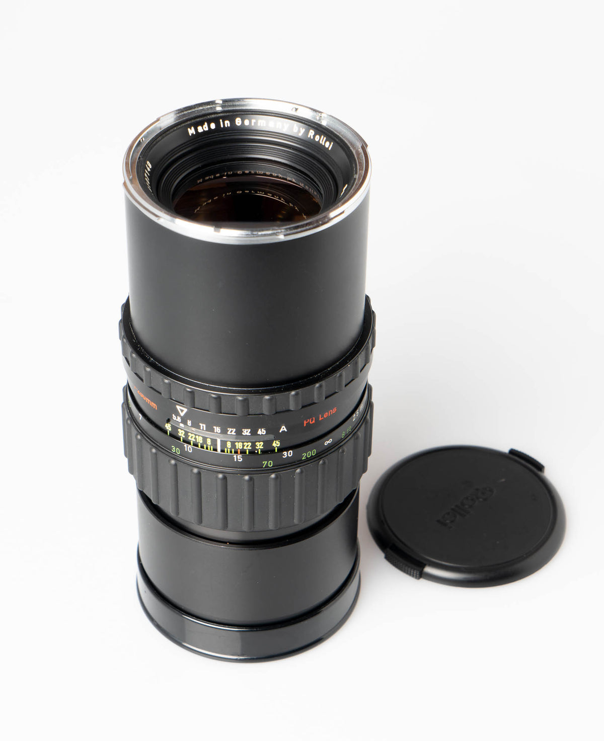 telephoto lens used